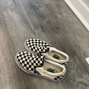 Vans Classic Slip-on Checkerboard Shoe